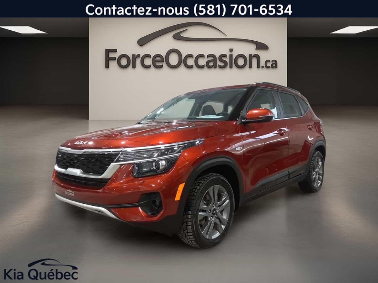 2023 Kia Seltos Ex *Awd *Carplay *Volant/Siege Chauffant *Caméra *Cruise - Image 1