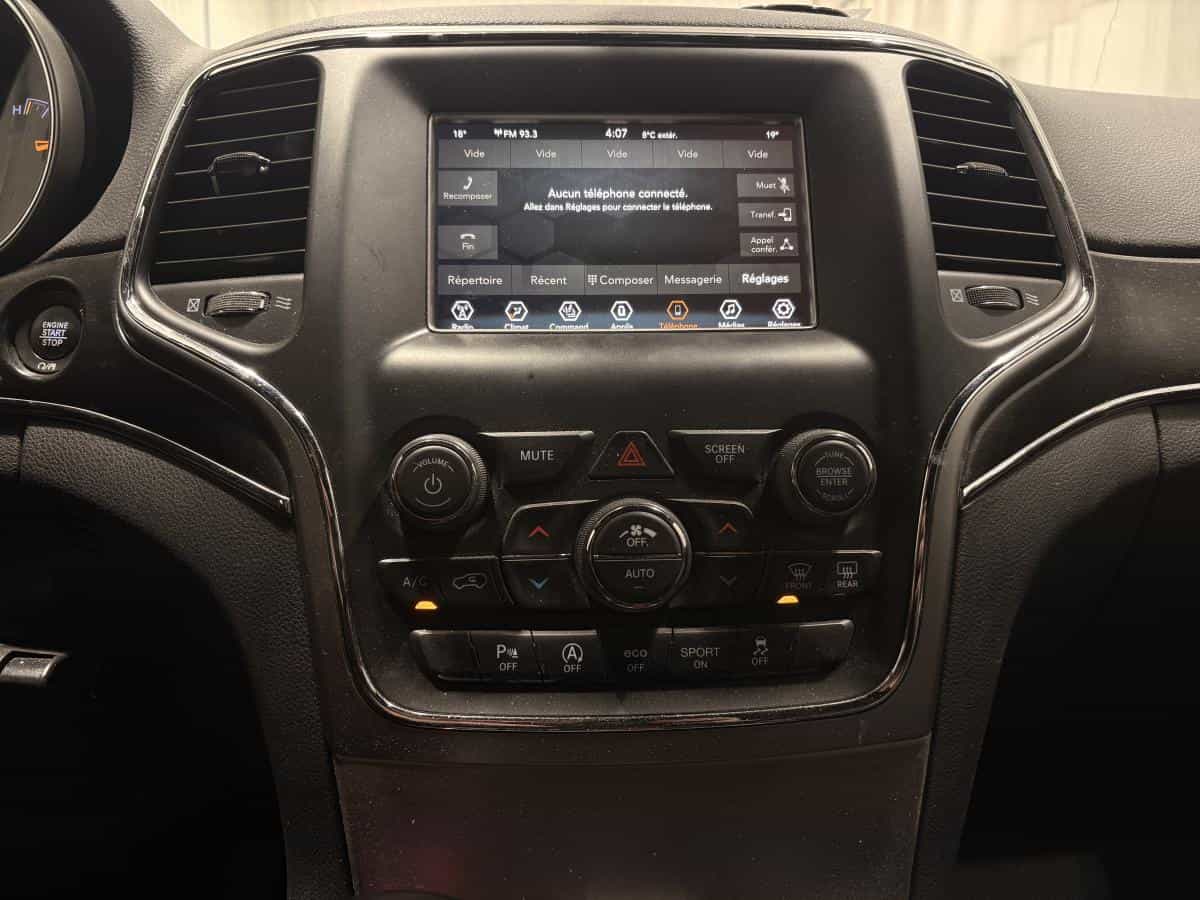 Image 14 Jeep Grand Cherokee Limited * 4X4 * V6 * 293Hp * Cuir * Gps * Toit * Volant Chauff * 2018