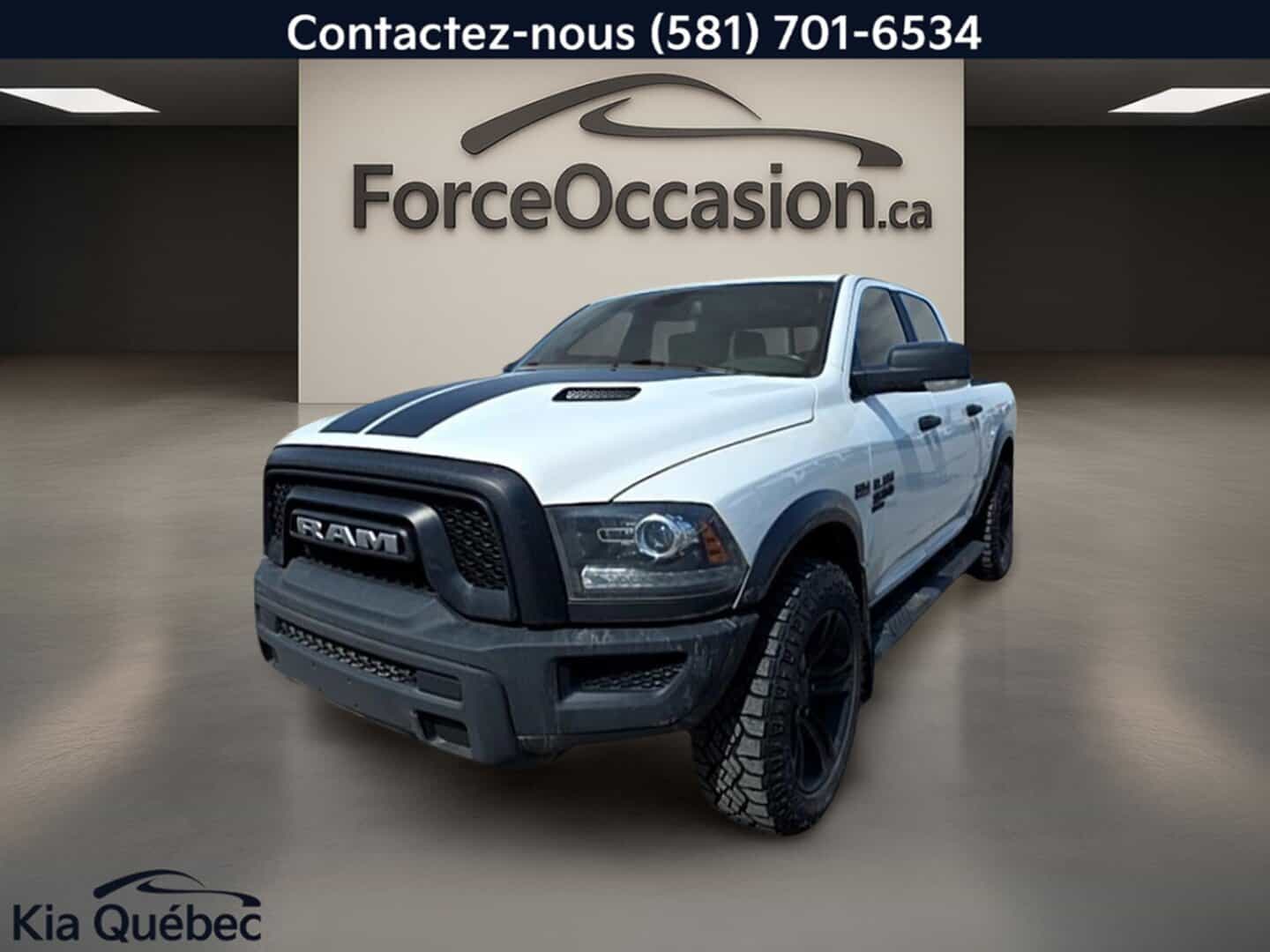 Image 1 RAM 1500 Classic Warlock *CREW CAB *4x4 *BOITE DE 5 pi 7 po *MOTEUR 5.7L HEMI 2021