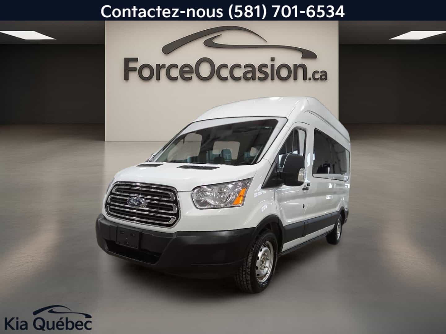 Image 1 Ford Transit T-350 Xl 5Cyl 3.2L Diesel Toit Surélevé 148Po 15 Passagers 2019