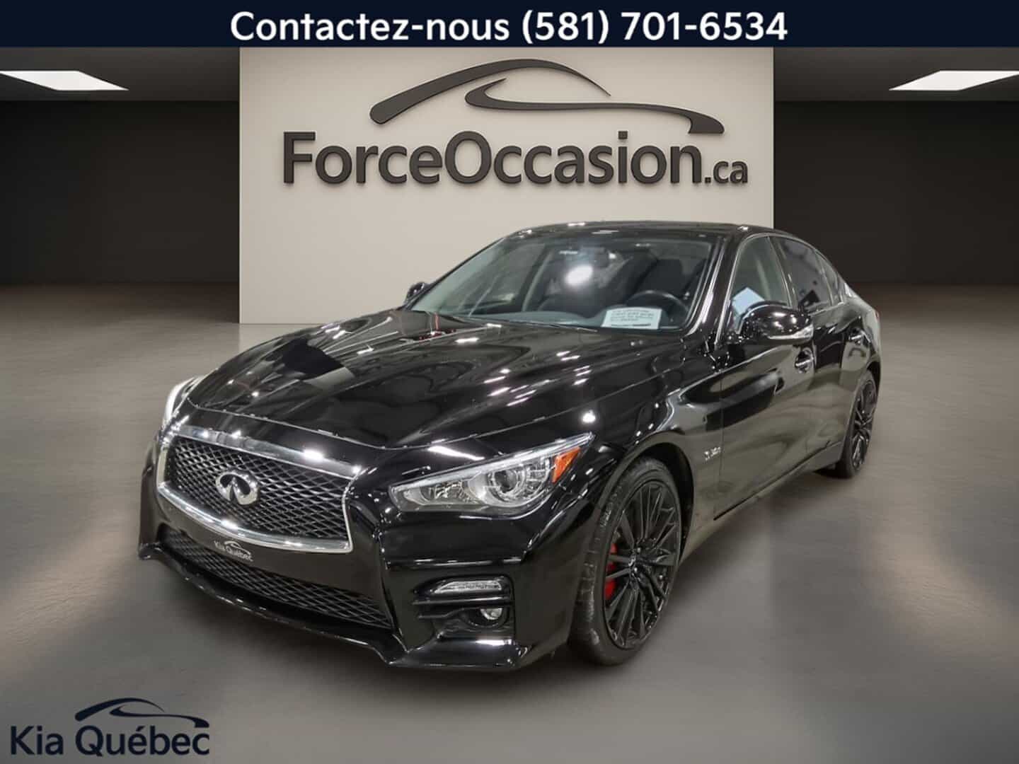 Image 1 Infiniti Q50 3.0 Turbo Red Sport V6 400Hp *Awd *Gps *Cuir *Toit 2017