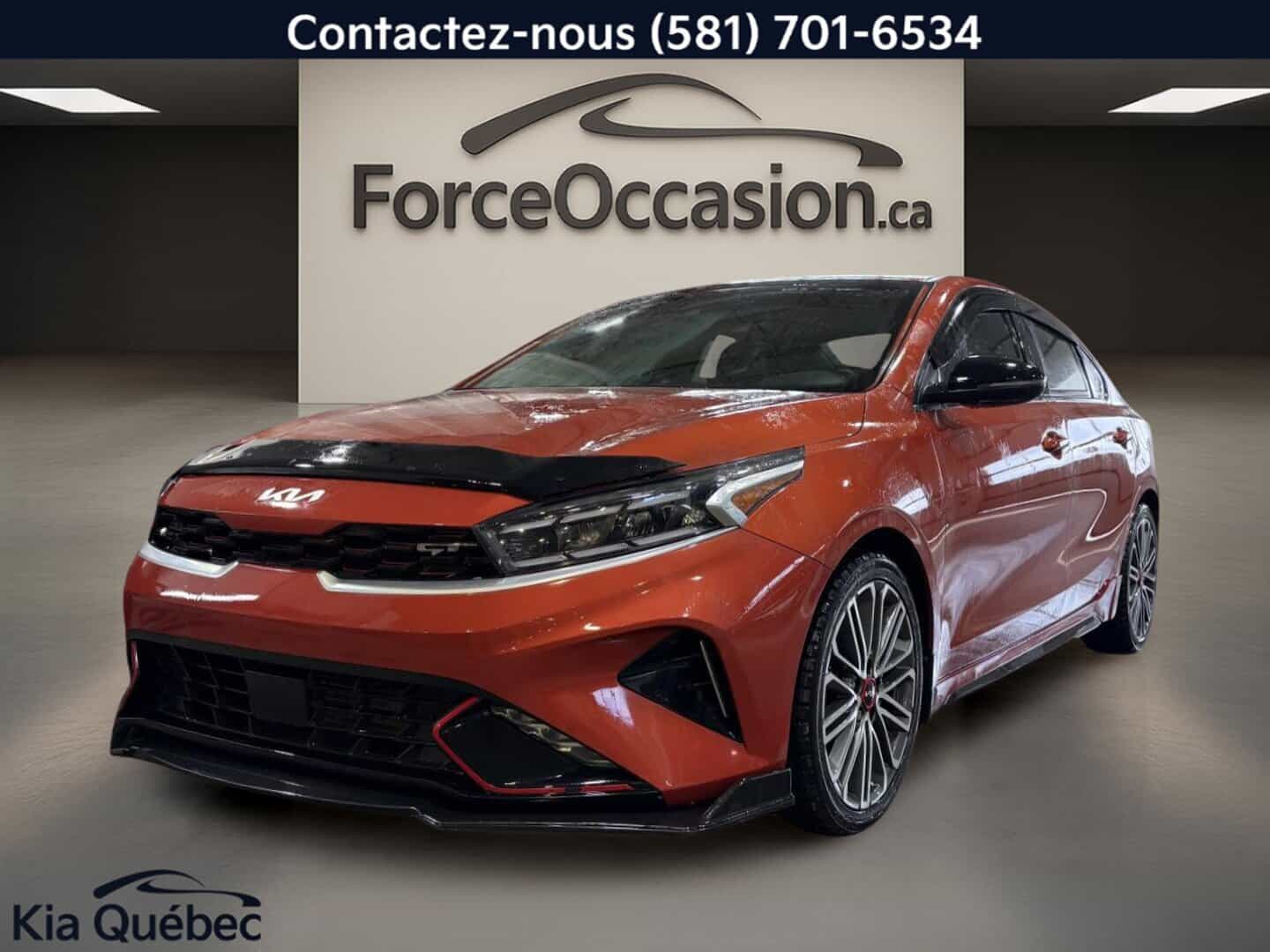 Image 1 Kia Forte Gt Limited *Turbo *Cuir *Toit *Gps *Carplay *Bizone 2023