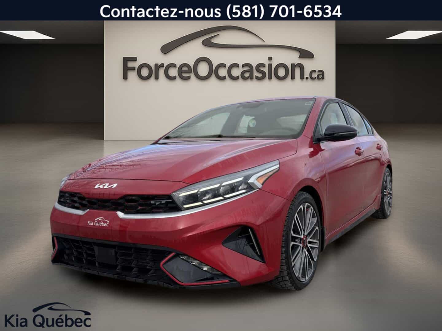 Image 1 Kia Forte Gt Limited *Turbo *Cuir *Toit *Gps *Carplay *Bizone 2023