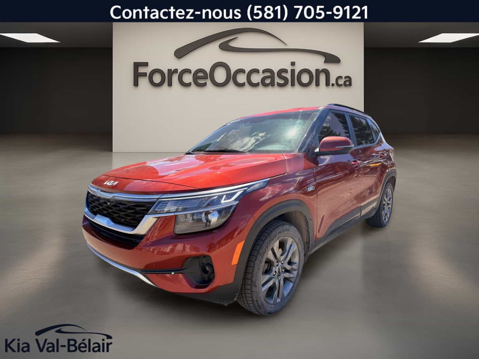 2023 Kia Seltos Ex * Awd * Toit * Cuir * Caméra * Carplay * Volant Chauff * - Image 1