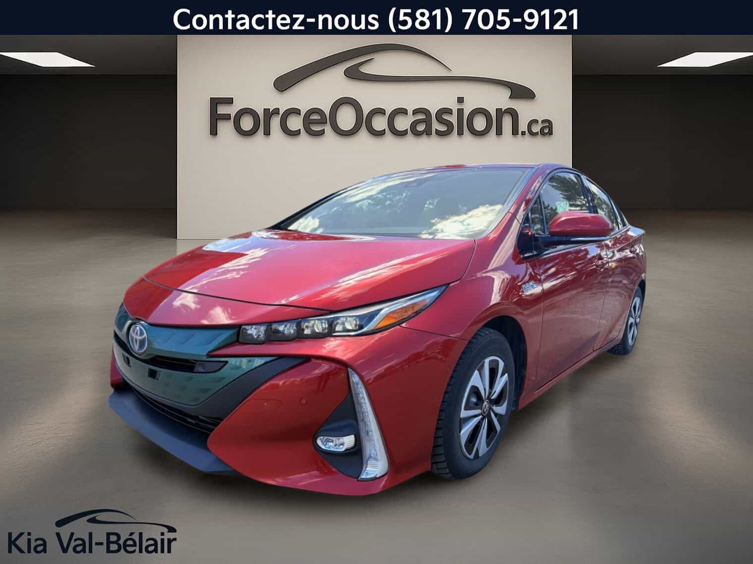 2017 Toyota Prius Prime Tech * Gps * Cuir * Caméra * Carplay * Volant Chauff * - Image 1