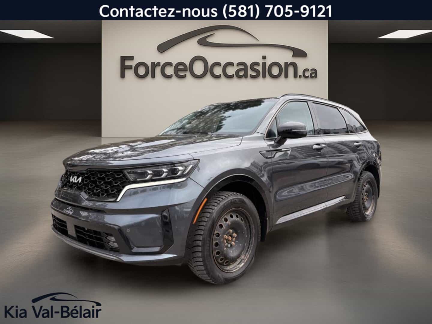 2022 Kia Sorento Ex+ * Awd * Turbo * 281Hp * Cuir * Gps * Toit * Volant Chauff * - Image 1