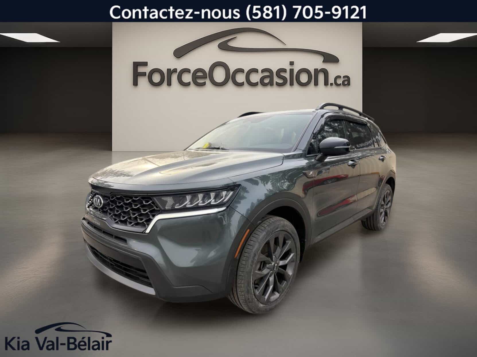 2021 Kia Sorento X-Line * Awd * Turbo * 281Hp * Cuir * Carplay * Volant Chauff * - Image 1