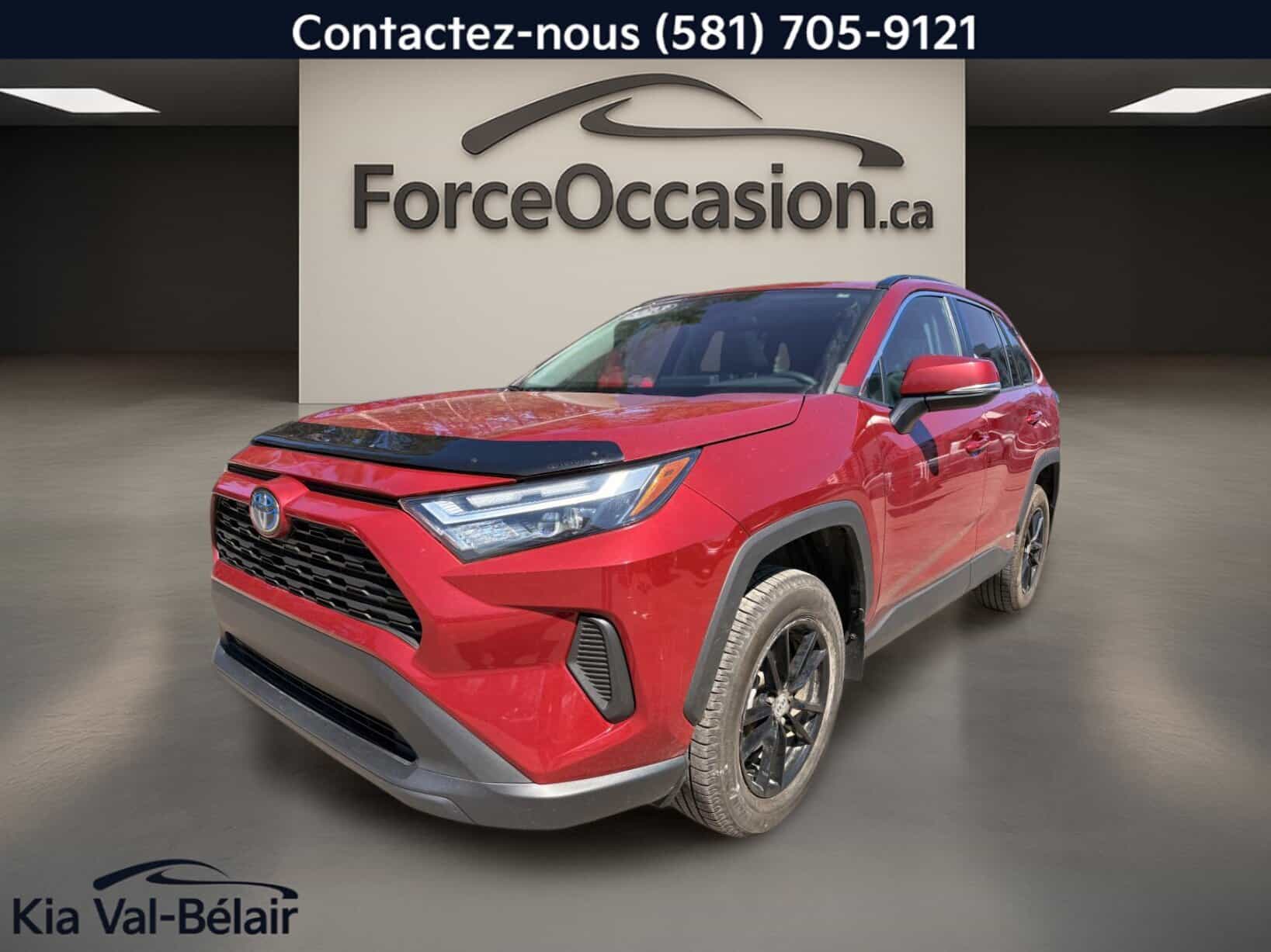 2023 Toyota RAV4 Hybrid Xle * Awd * Cuir * Toit * Caméra * Carplay * Volant Chauff * - Image 1