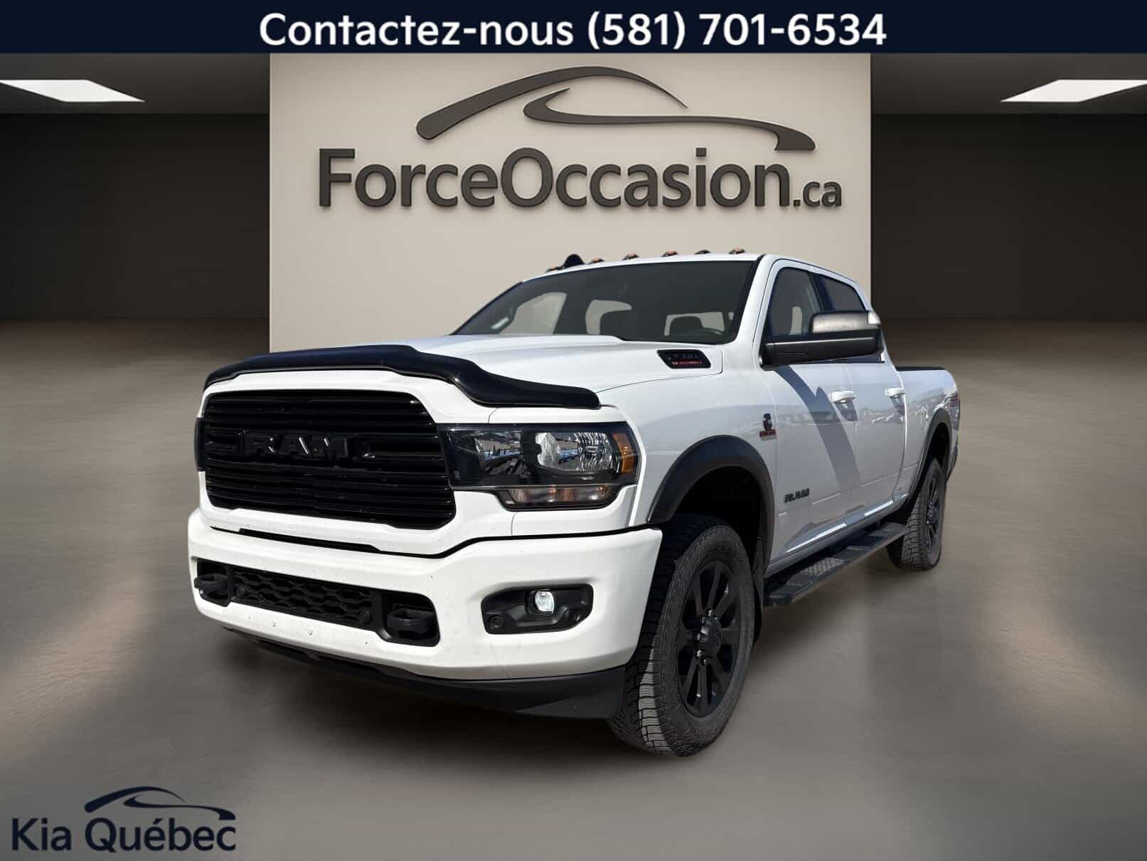 Image 1 RAM 2500 Big Horn Night Edition Cummins Turbo *Crew Cab *Box 6.4' *4X4 *Toit *Bizone 2021