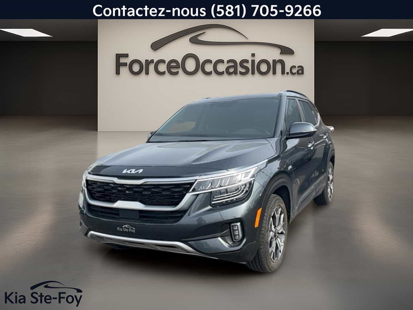 Image 1 Kia Seltos Ex Premium* Awd* Cuir* Toit* Gps* Sieges Ventiles* 2023