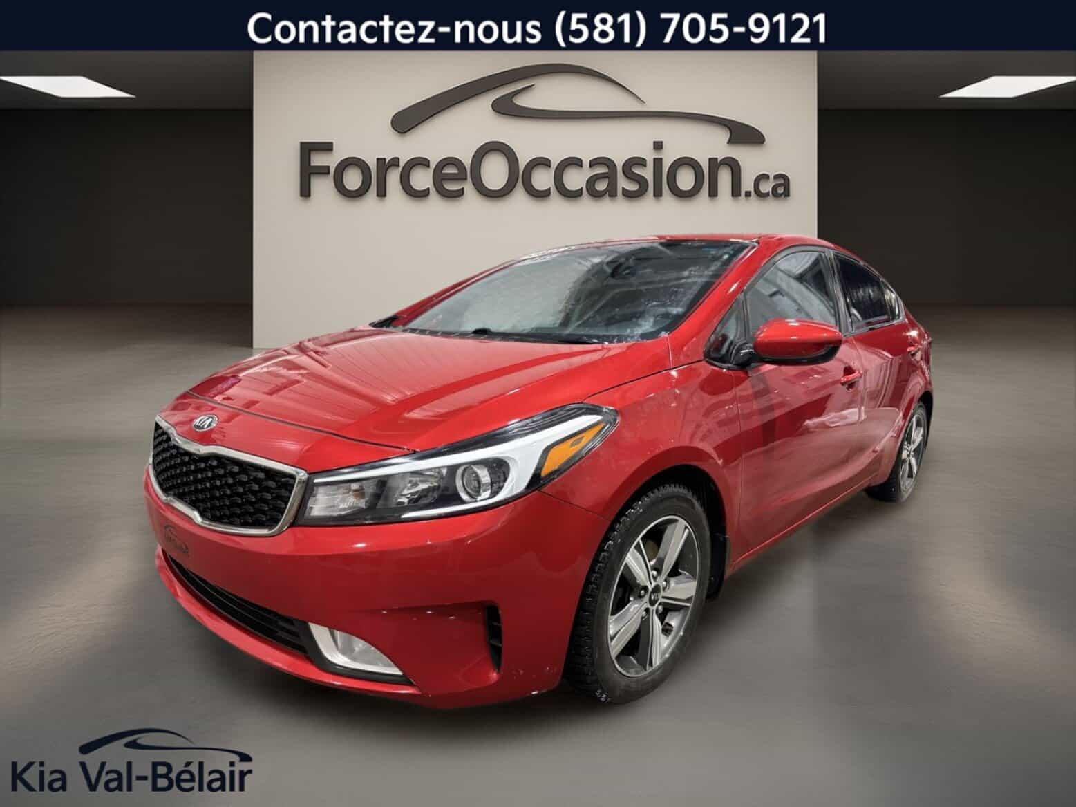 Image 1 Kia Forte Lx+ * A/C * Cruise * Caméra * Carplay * Sièges Chauff * 2018