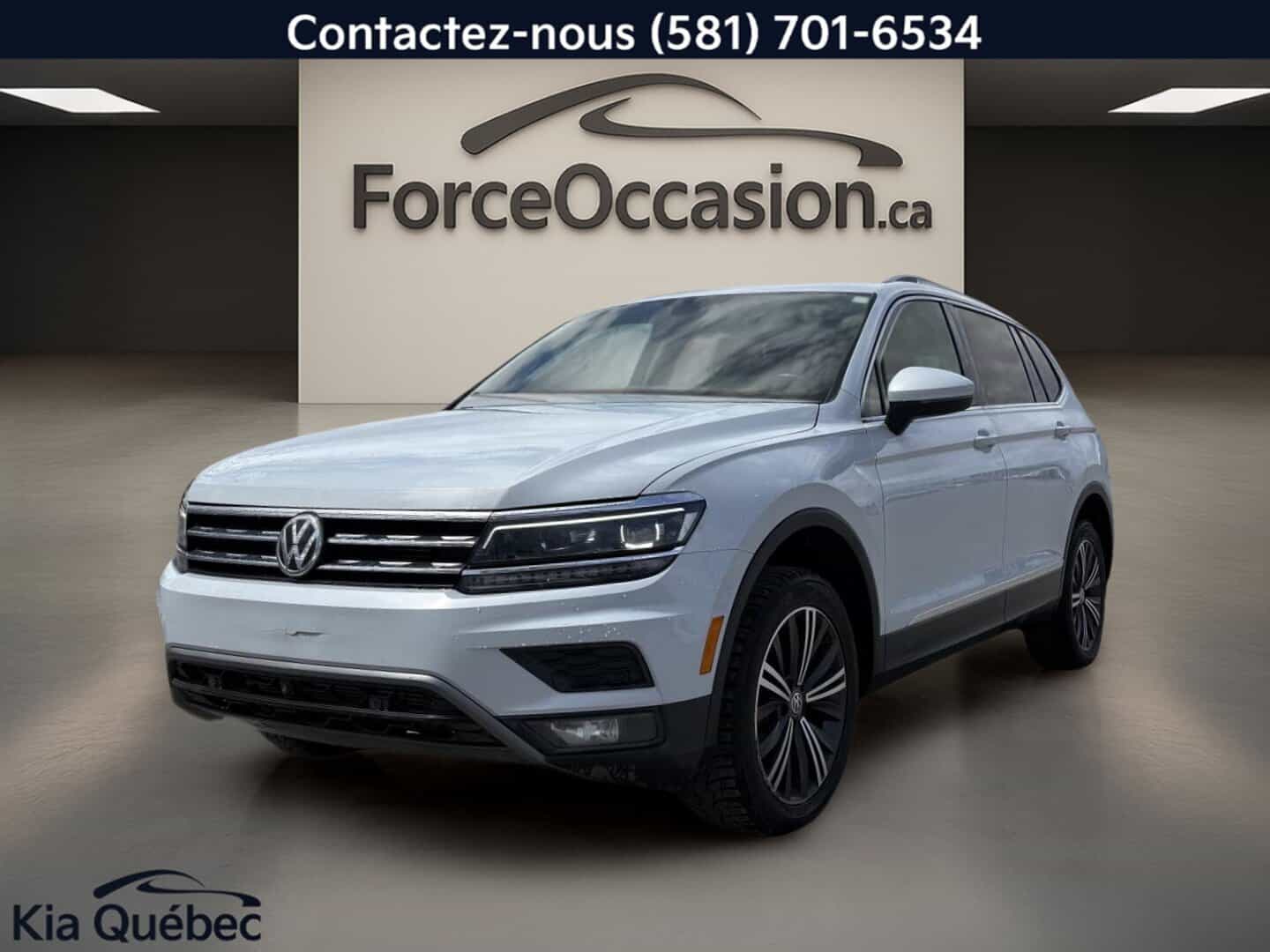 2018 Volkswagen Tiguan Highline 4Motion Turbo *Cuir Orange *Toit Pano *Gps *Bizone - Image 1
