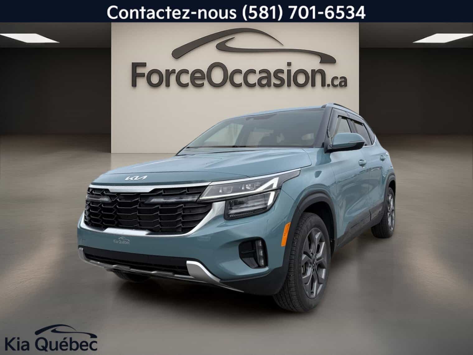 2024 Kia Seltos Ex *Awd *Carplay *Cuir *Toit *Caméra *Volant/Siege Chauffant - Image 1