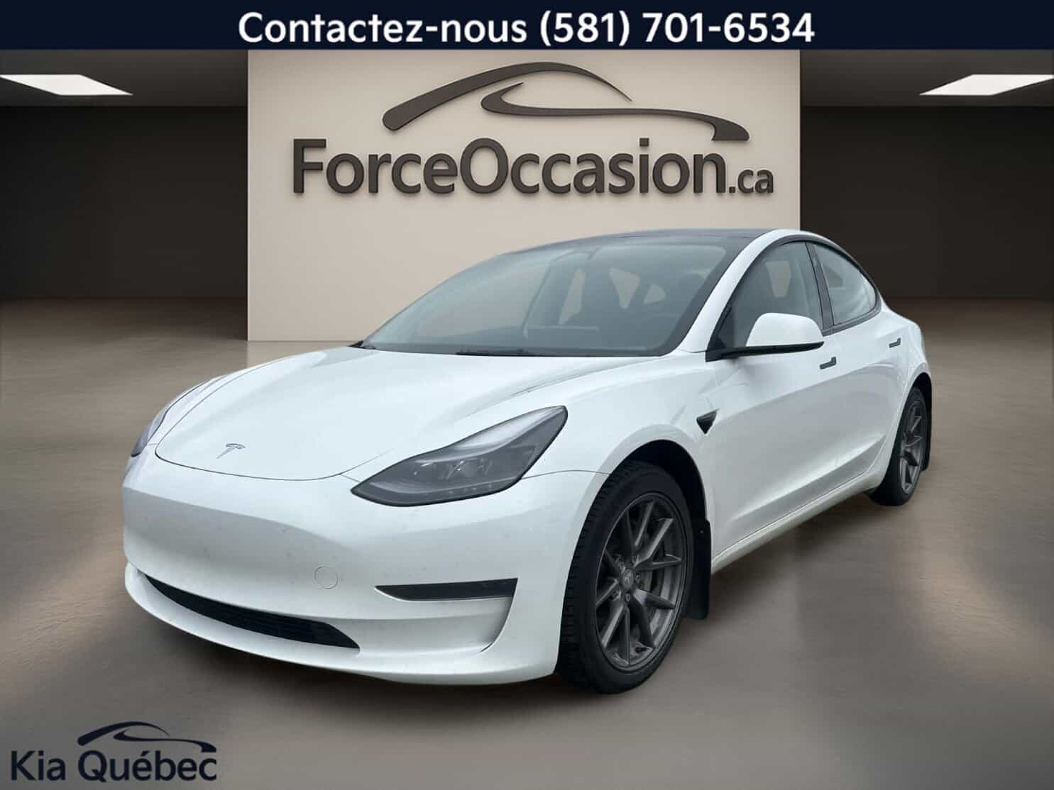 Image 1 Tesla Model 3 *Caméra *Volant/Siege Chauffant *Gps *Cuir *Toit Pano 2023
