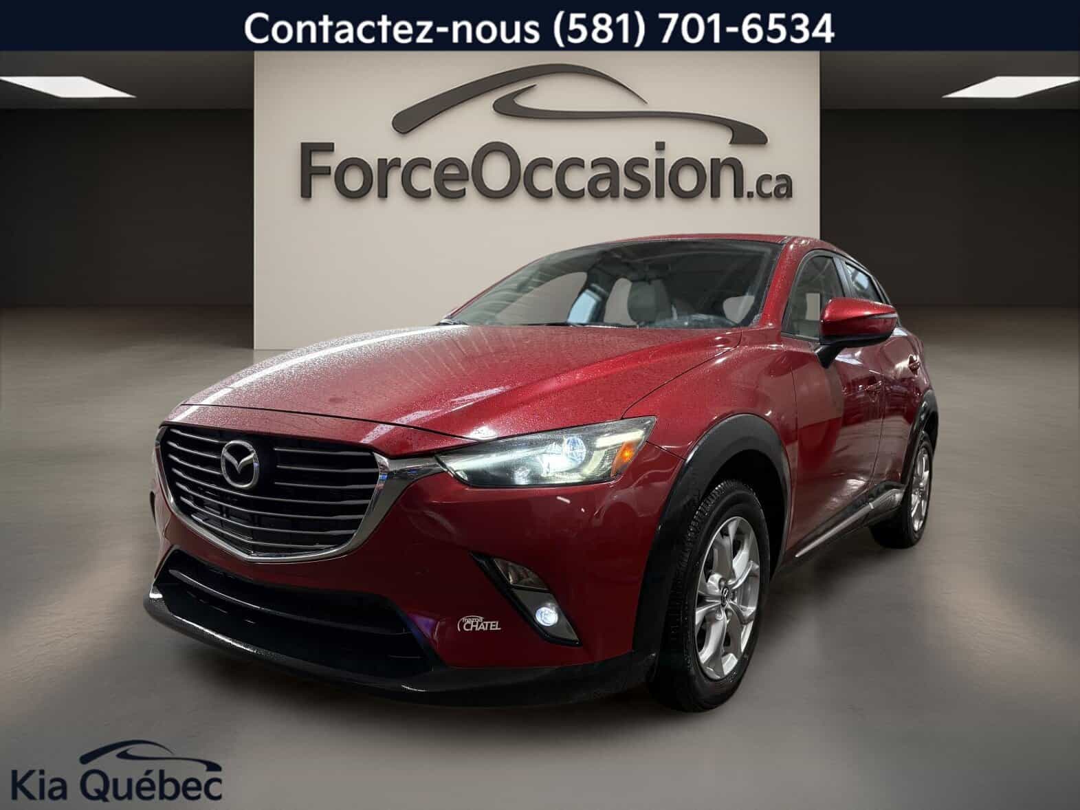 Image 1 Mazda CX-3 Gt *Cuir Blanc *Toit *Caméra *Volant/Siege Chauffant *Gps 2018