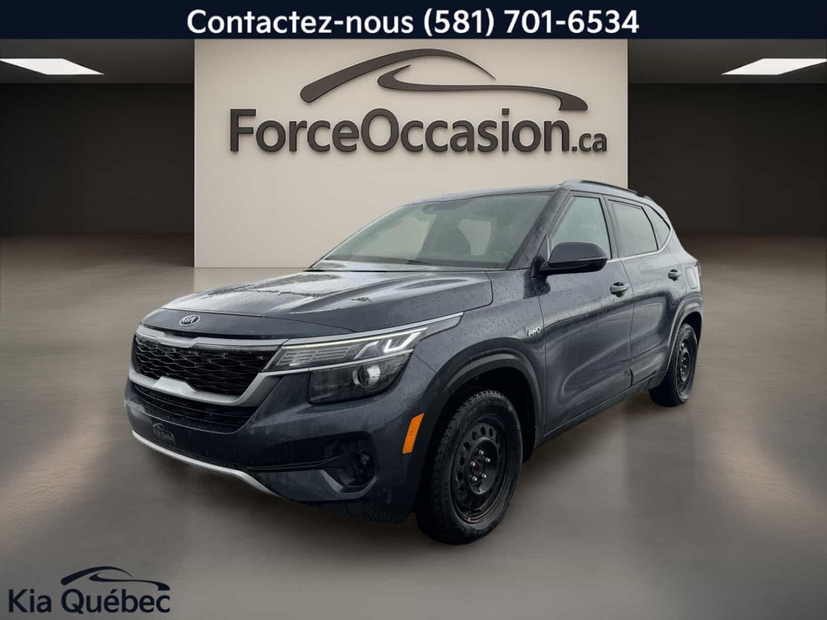 Image 1 Kia Seltos Ex Awd *Cuir *Toit *Apple Car Play/Android Auto *Caméra 2021