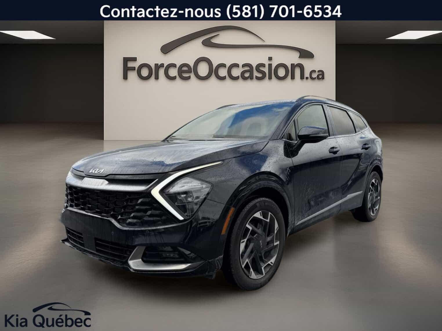 Image 1 Kia Sportage Ex Premium Awd *Cuir *Toit *Gps *Caméra *Carplay *Bizone 2023