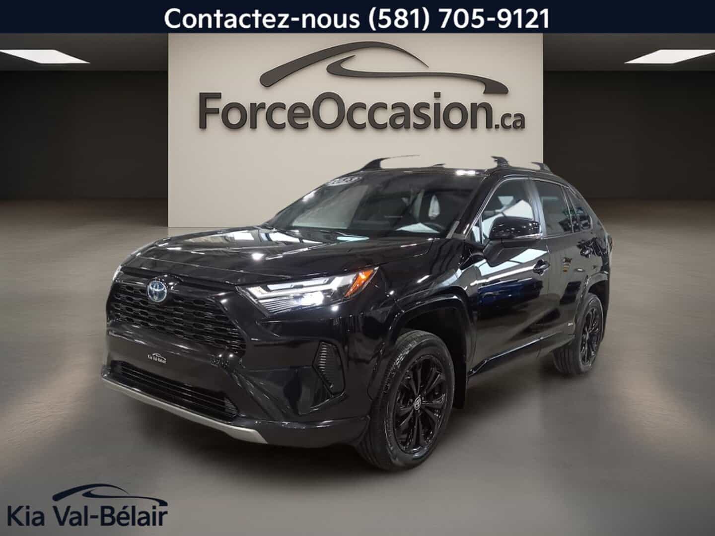 2023 Toyota RAV4 Hybrid Se * Awd * Gps * Toit * Carplay * Caméra * Volant Chauff * - Image 1