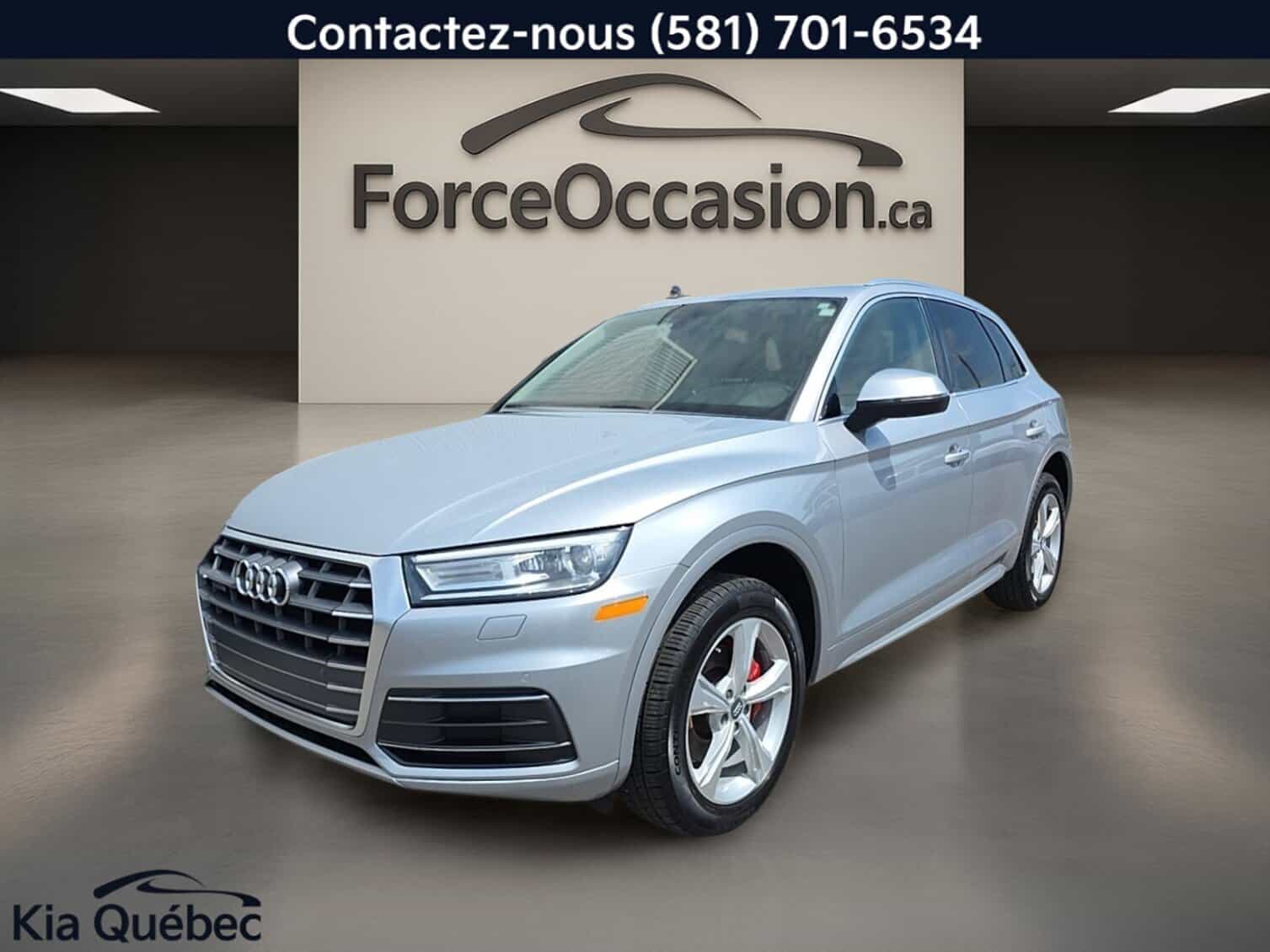 2018 Audi Q5 Progressiv Turbo *Quattro *Cuir *Toit Pano *Gps *Bizone - Image 1