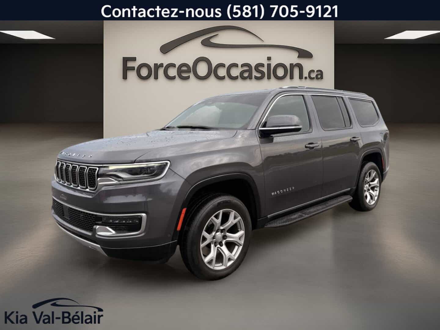 2022 Jeep Wagoneer Série II * 4X4 * V8 * 392HP * CUIR NAPPA * GPS * VOLANT CHAUFF * - Image 1