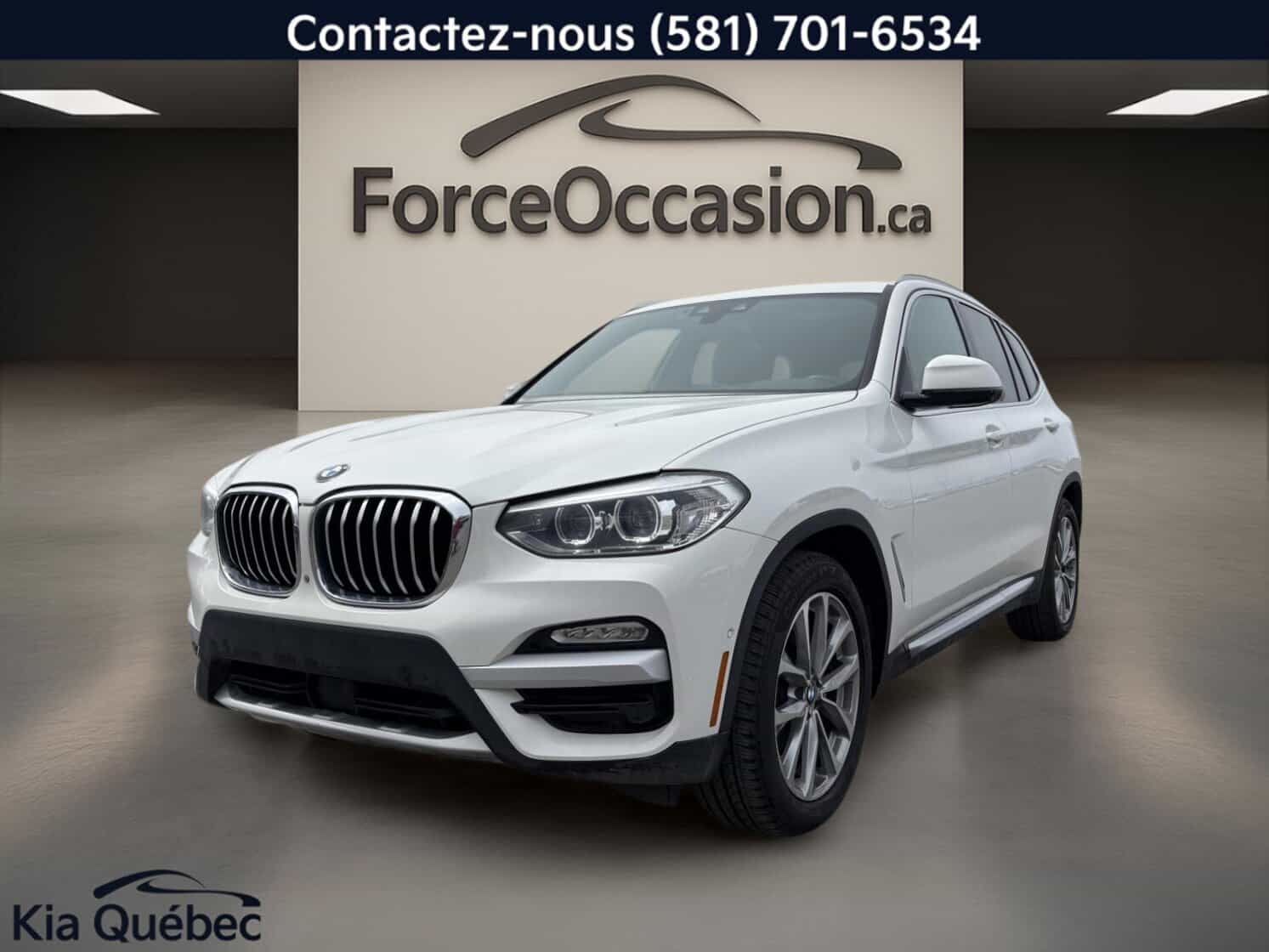 Image 1 BMW X3 Xdrive 30I Turbo *Gps *Cuir *Toit Pano *Bizone *Carplay *Caméra 360 2019