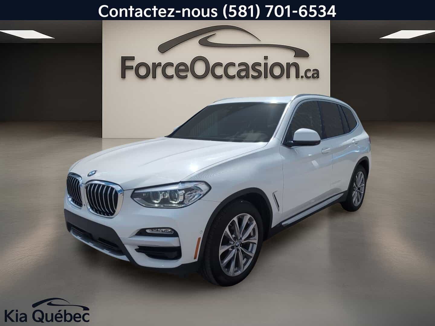 2019 BMW X3 Xdrive 30I Turbo *Gps *Cuir *Toit Pano *Bizone *Carplay *Caméra 360 - Image 1