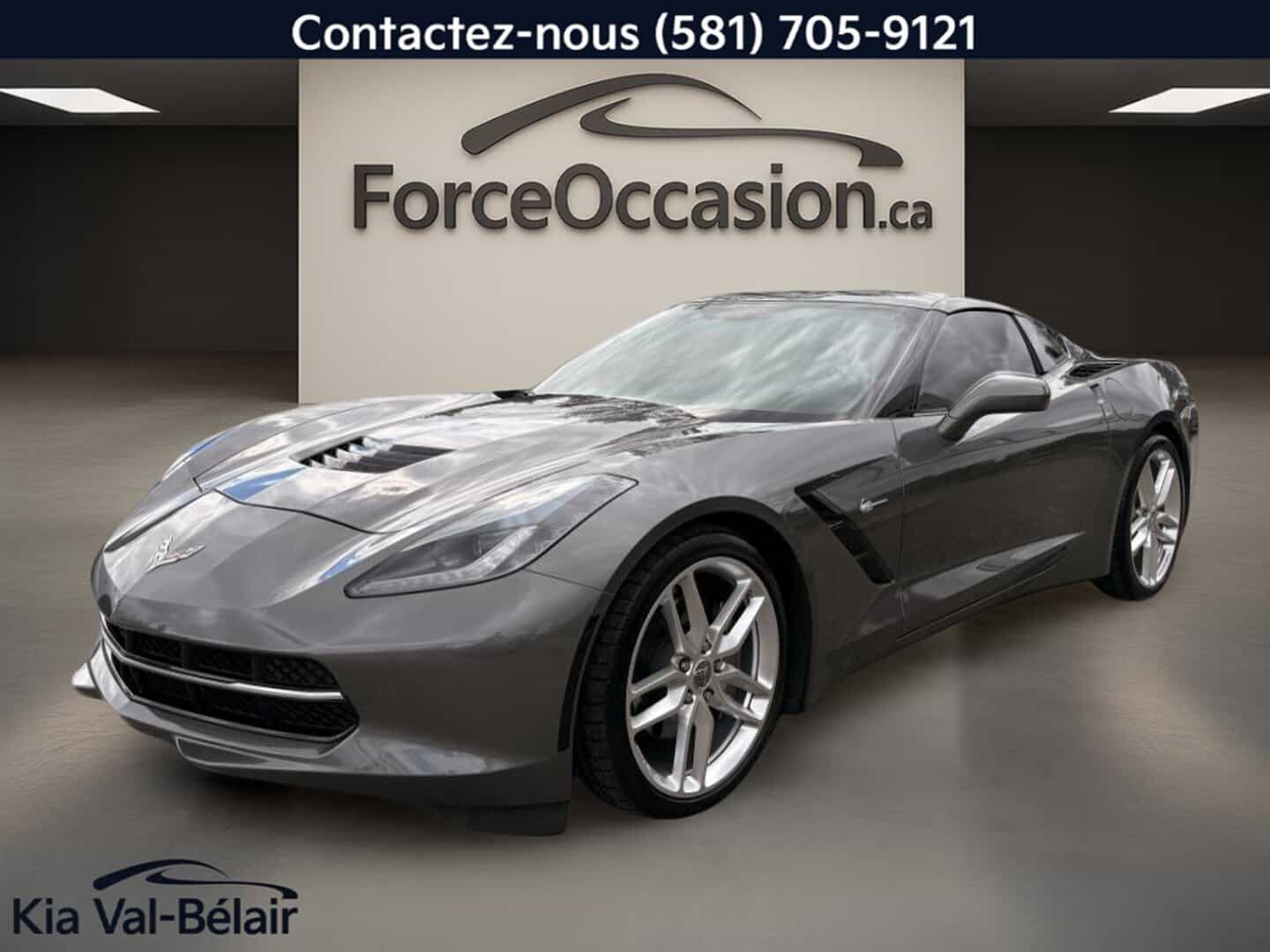 2016 Chevrolet Corvette Stingray 1Lt * V8 * 455Hp * Cuir * Gps * Bose * Sièges Chauff * - Image 1
