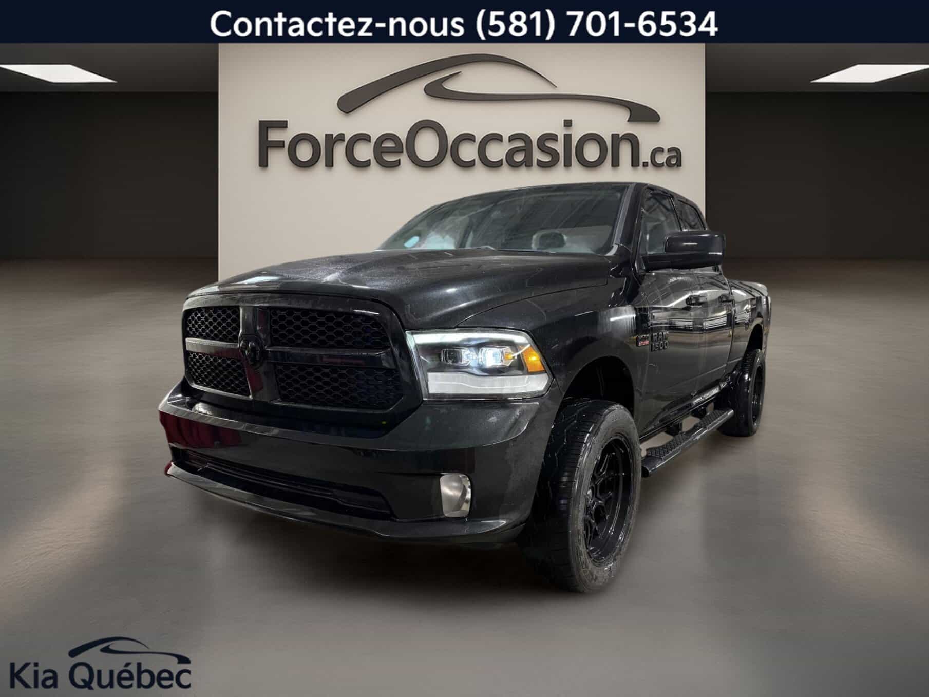 Image 1 RAM 1500 Express V8 5,7L Hemi *4X4 *Quad Cab *6 Pass *Box 6,4' *Caméra 2018
