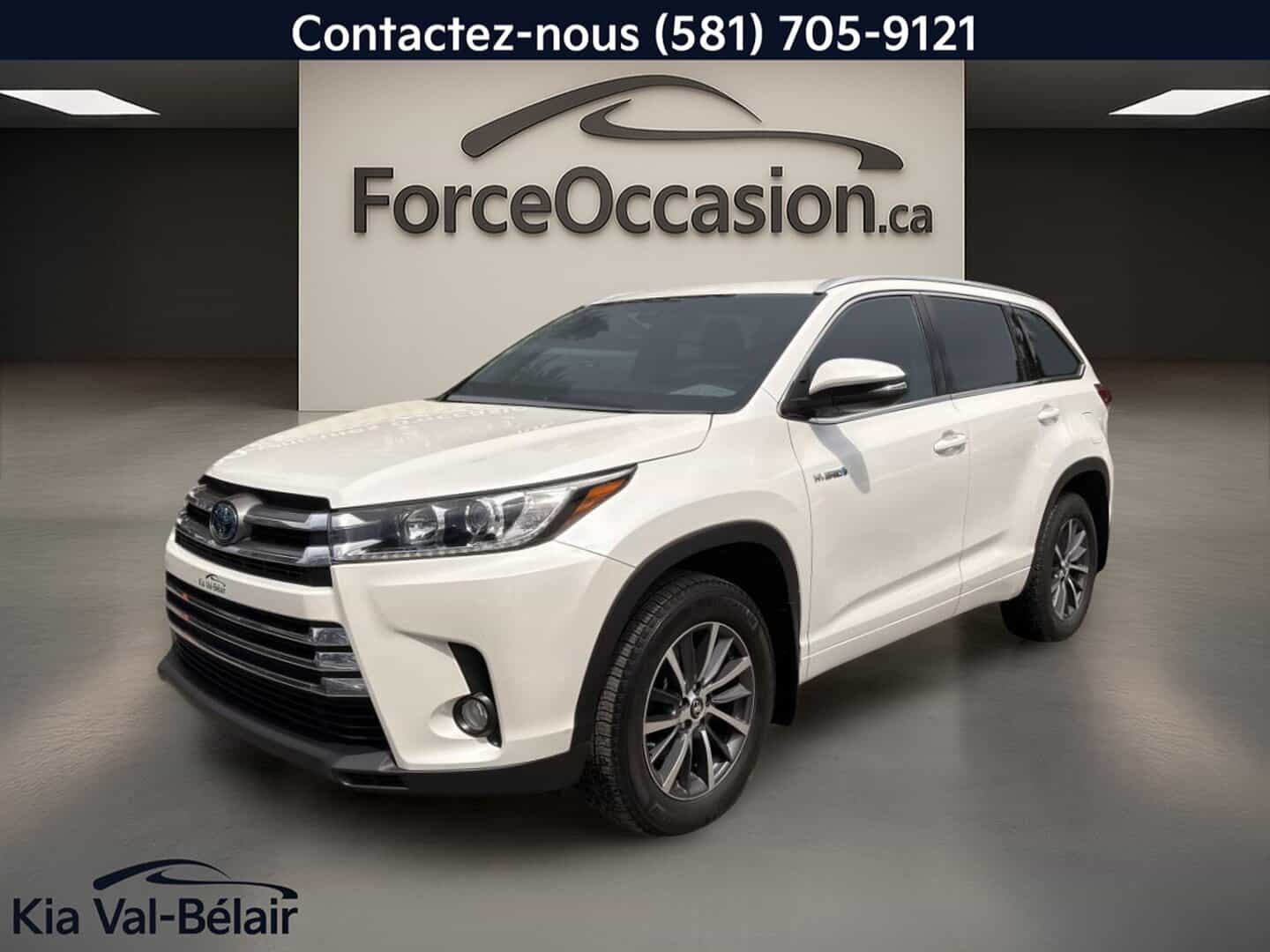 2018 Toyota Highlander Hybrid Xle * Awd * 243Hp * Caméra * Cuir * Toit * Volant Chauff * - Image 1