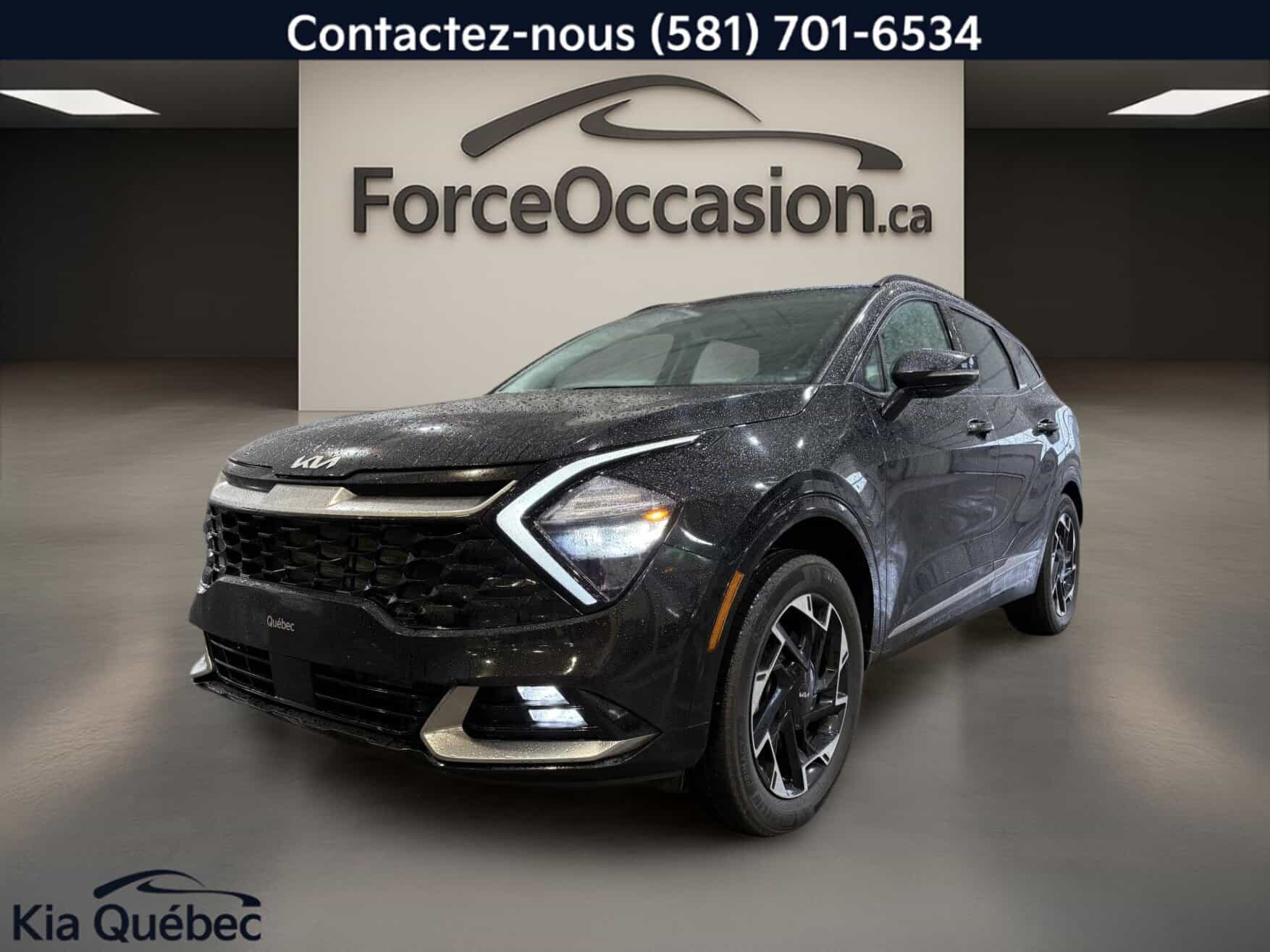Image 1 Kia Sportage Ex Premium *Gps *Cuir *Toit Pano *Siege Ventilé *Bizone 2025