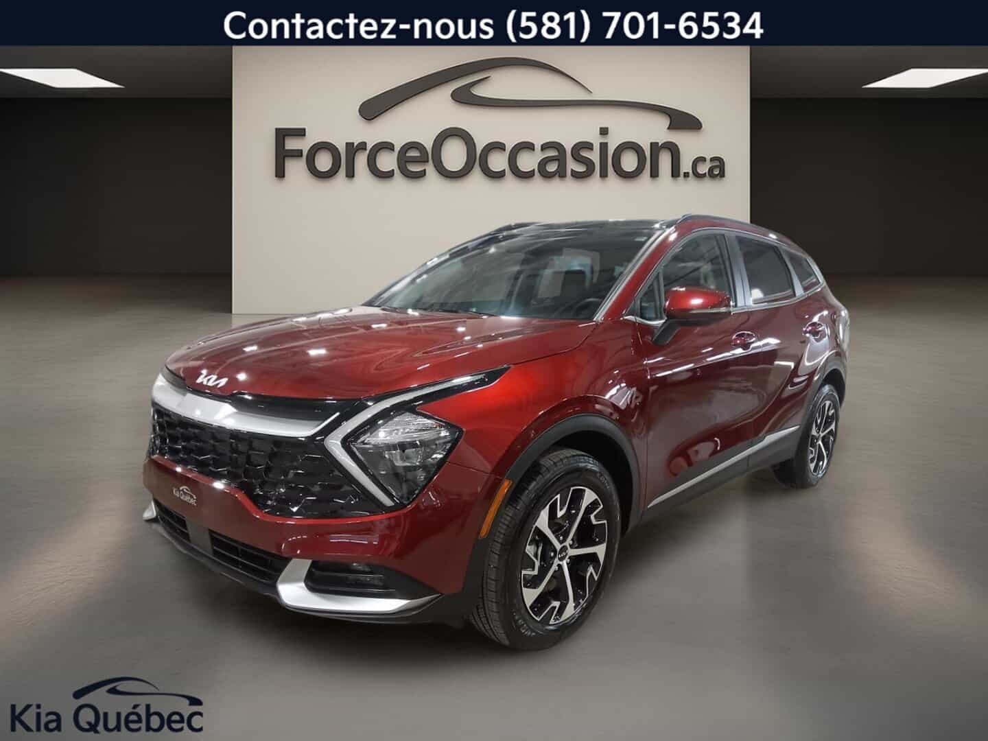 2025 Kia Sportage Ex *Awd *Cuir *Toit Pano *Gps *Volant/Siege Chauffant *Bizone - Image 1