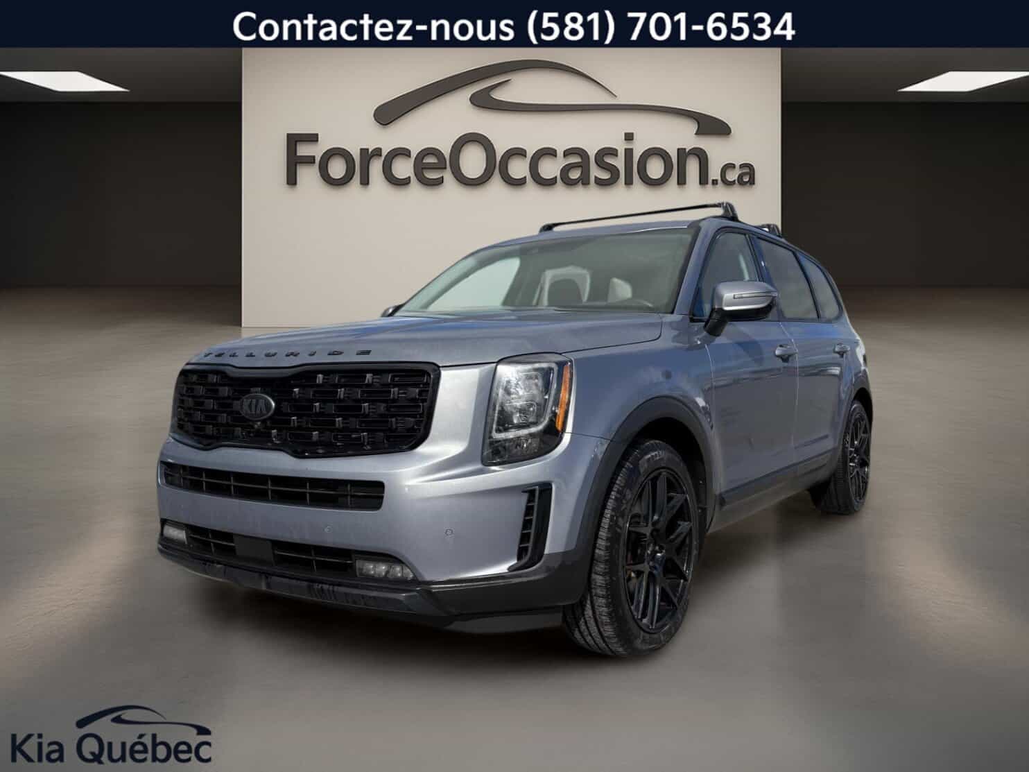 Image 1 Kia Telluride Sx Édition Nightsky V6 *7 Pass *Awd *Toit Pano *Cuir *Gps *Caméra 360 *Siege Ventilé 2021