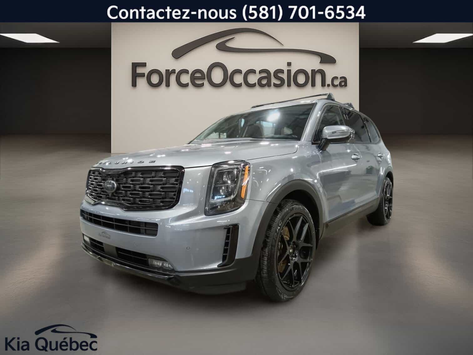 2021 Kia Telluride Sx Édition Nightsky V6 *7 Pass *Awd *Toit Pano *Cuir *Gps *Caméra 360 *Siege Ventilé - Image 1