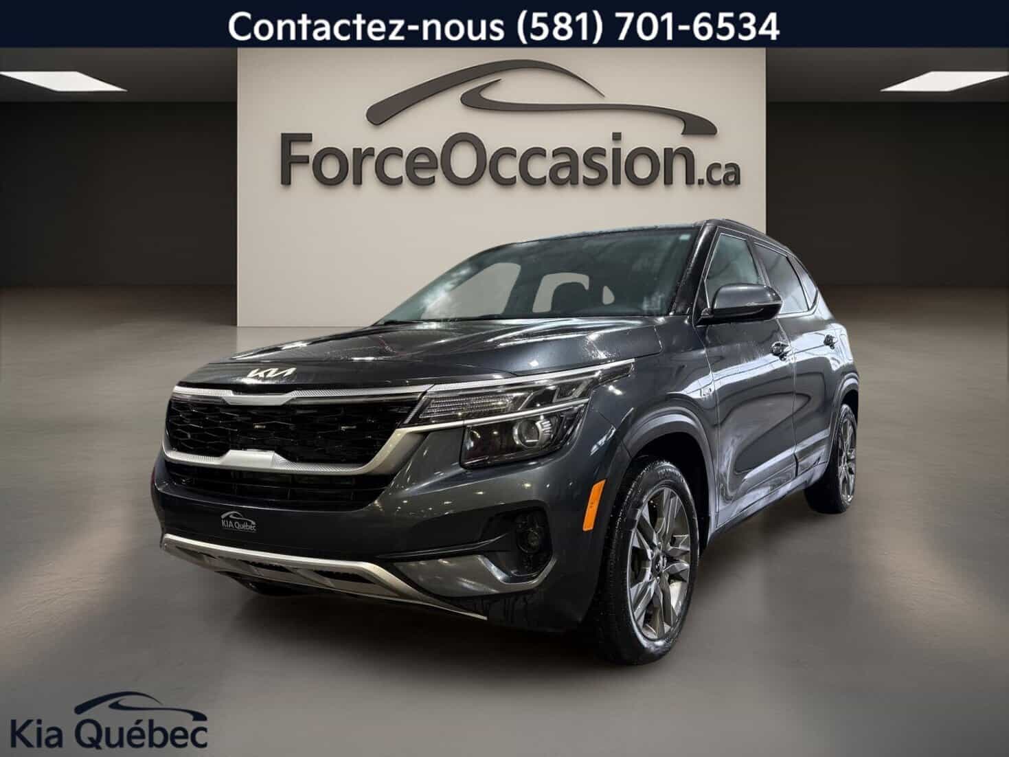 2023 Kia Seltos Ex *Awd *Cuir *Toit *Carplay *Caméra *Volant/Siege Chauffant - Image 1
