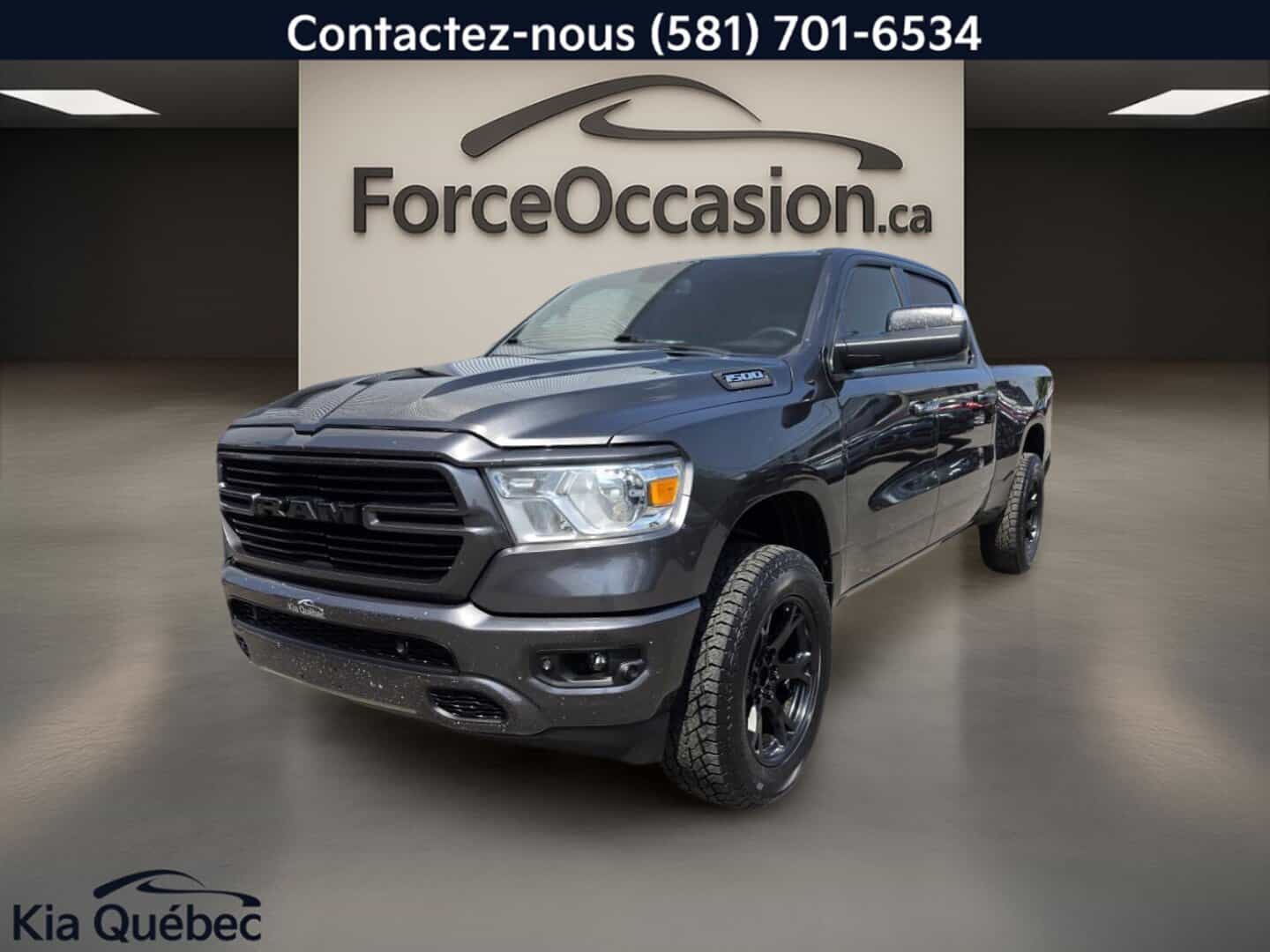 2019 RAM 1500 Big Horn V6 *Crew Cab *4X4 *Box 6.4" *Bizone *Volant/Siege Chauffant - Image 1