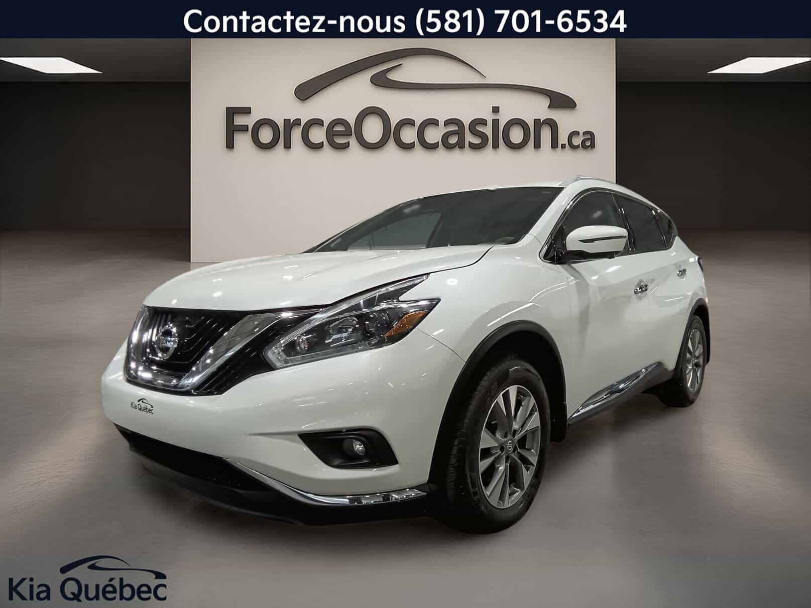 2018 Nissan Murano Sl V6 *Awd *Cuir Beige *Gps *Toit Pano *Bizone *Caméra 360 *Audio Bose - Image 1