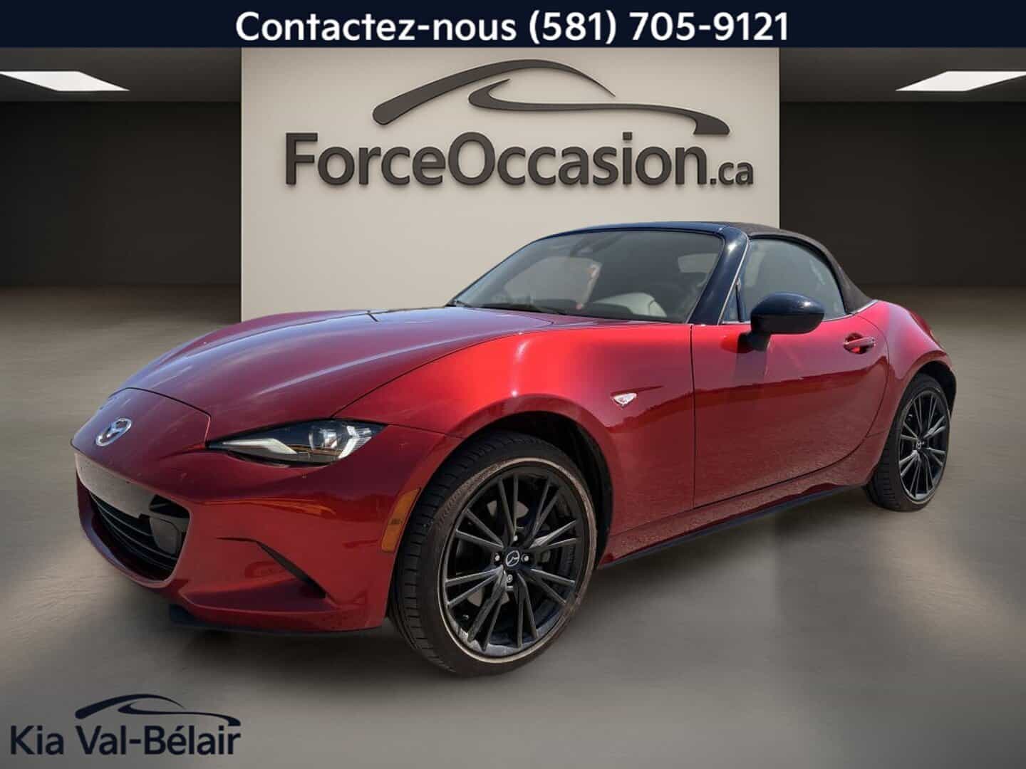 2025 Mazda MX-5 Gs-P * A/C * Cruise * Camera * Carplay * Sieges Chauff * - Image 1