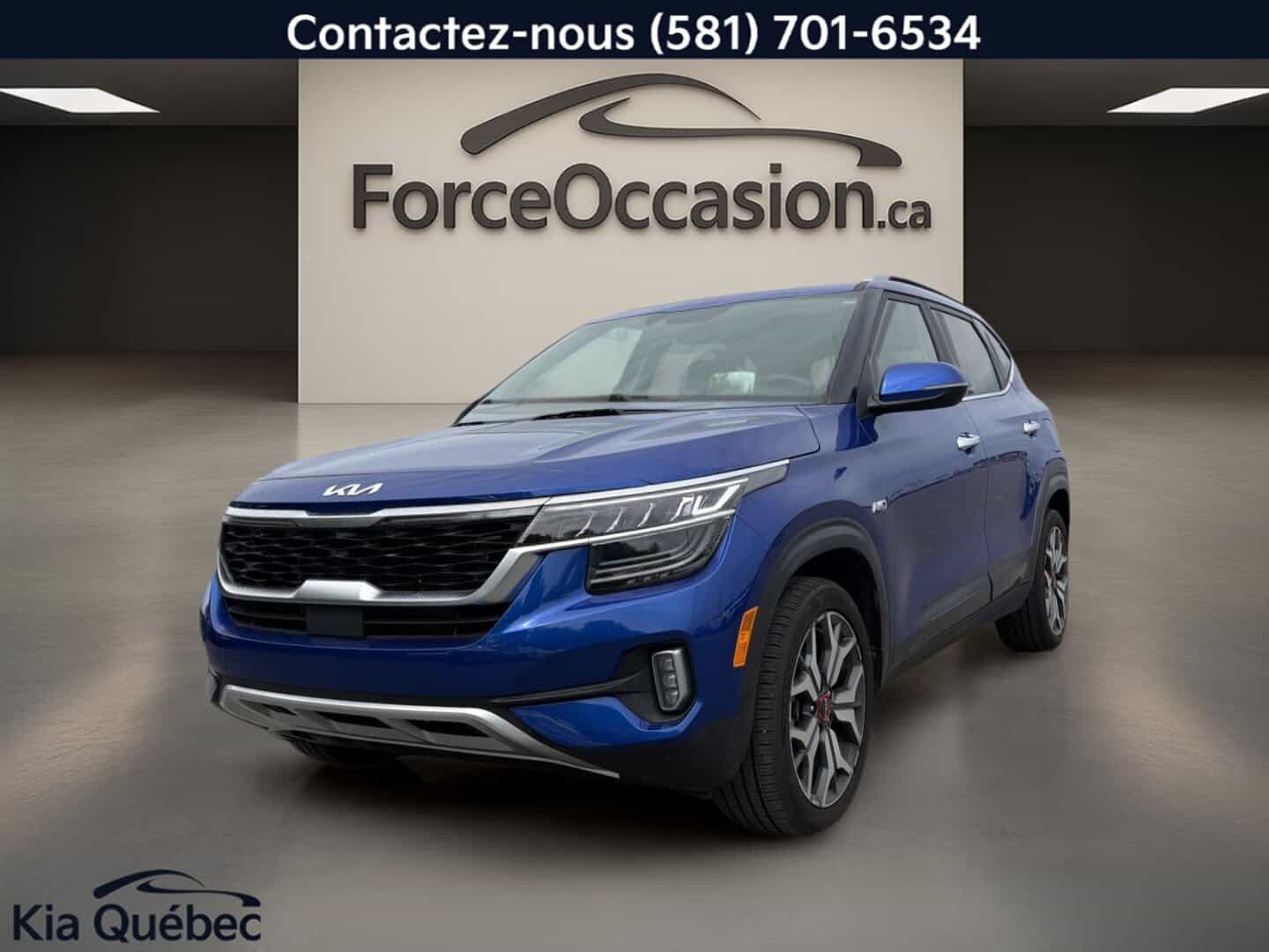 Image 1 Kia Seltos Sx Turbo *Awd *Carplay *Caméra *Siege Ventilé *Cuir *Toit 2023