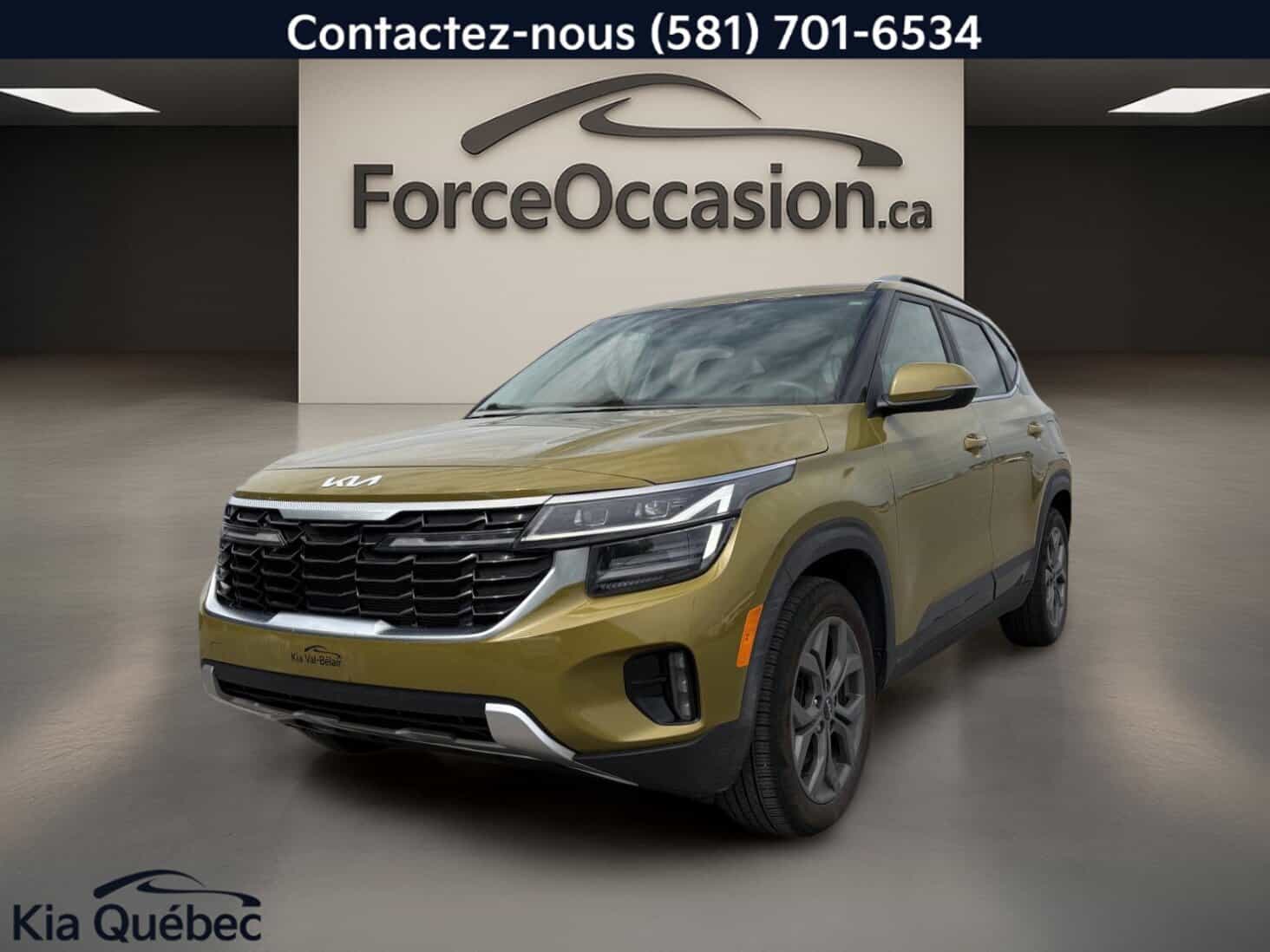Image 1 Kia Seltos Ex *Awd *Carplay *Caméra *Cuir *Toit *Volant/Siege Chauffant 2024