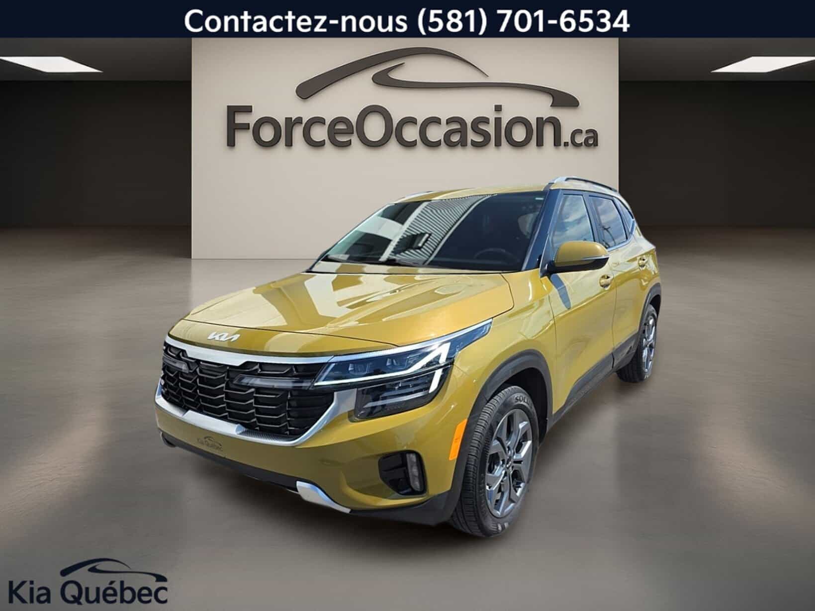 2024 Kia Seltos Ex *Awd *Carplay *Caméra *Cuir *Toit *Volant/Siege Chauffant - Image 1