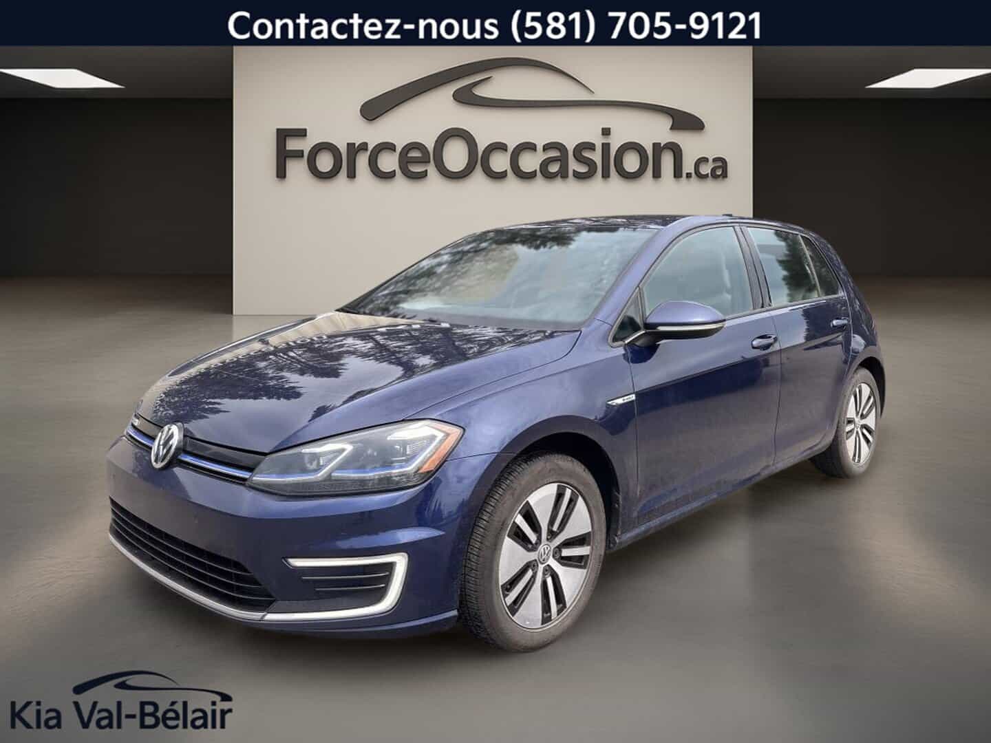 Image 1 Volkswagen E-Golf Comfrontline * Siège Chauff * Cuir * Bi-Zone * Caméra 2020