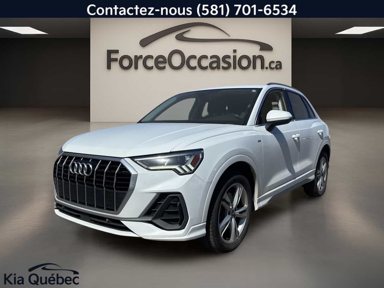Image 1 Audi Q3 Tfsi *Carplay *Cuir *Toit *Siege/Volant Chauffant *Cruise 2020