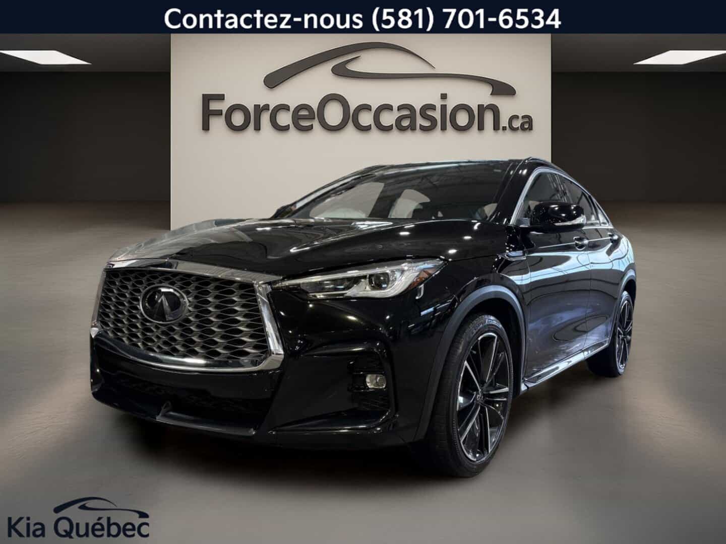 2022 Infiniti QX55 Luxe Turbo *Awd *Bizone *Cuir *Toit *Siege Chauffant *Carplay *Caméra - Image 1