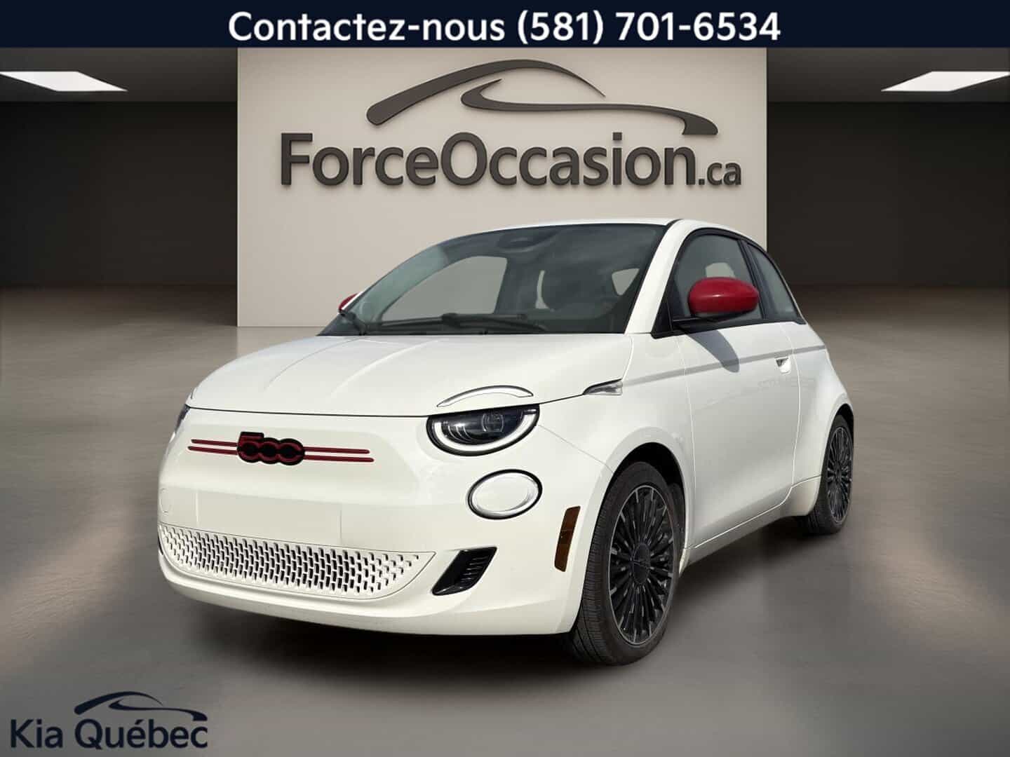 Image 1 Fiat 500E Red Édition *Carplay *Caméra *Cruise *Siege Chauffant 2024