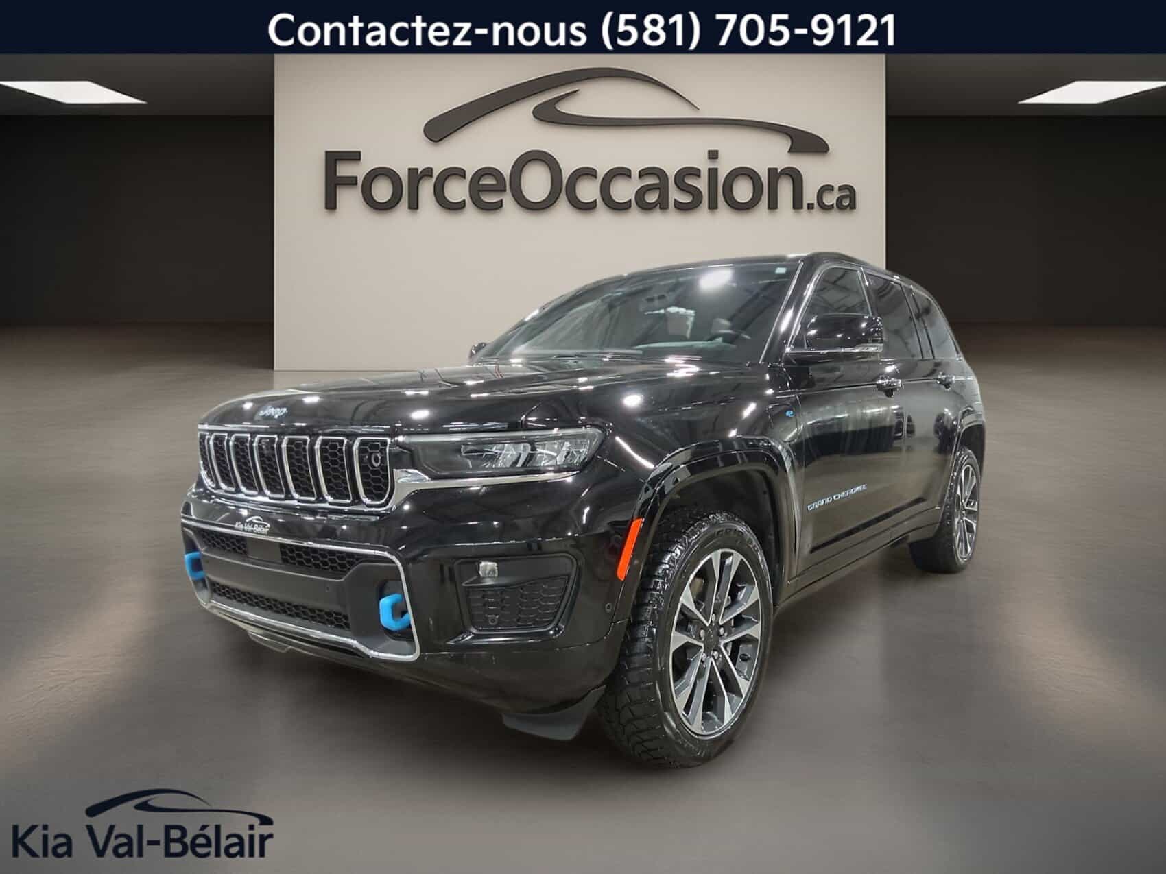 2023 Jeep Grand Cherokee 4xe Overland * 4X4 * 375Hp * Cuir * Gps * Bi-Zone * Caméra 360° * - Image 1