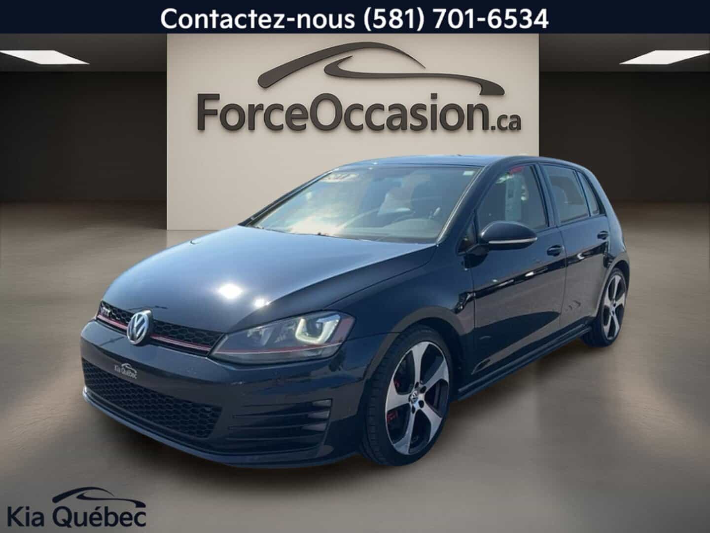 Image 1 Volkswagen Golf GTI Autobahn Turbo Dsg *Toit *Gps *Carplay *Caméra *Siege Chauffant *Bizone 2017
