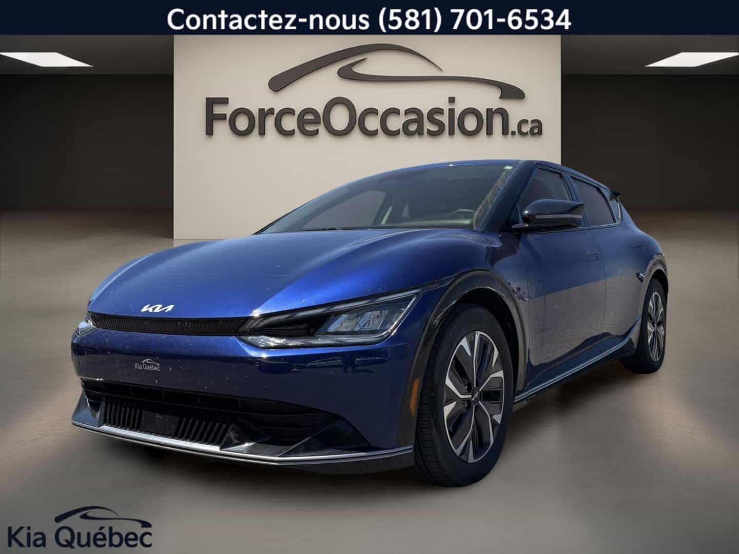 2024 Kia EV6 Land AWD *CUIR *GPS *CARPLAY *CAMÉRA *VOLANT/SIEGE CHAUFFANT - Image 1