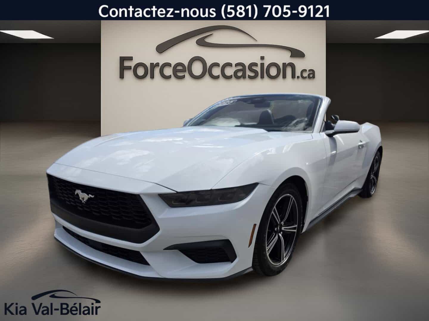 Image 1 Ford Mustang EcoBoost * 315HP * CUIR * CARPLAY * DÉCAPOTABLE * SIEGES CHAUFF * 2025