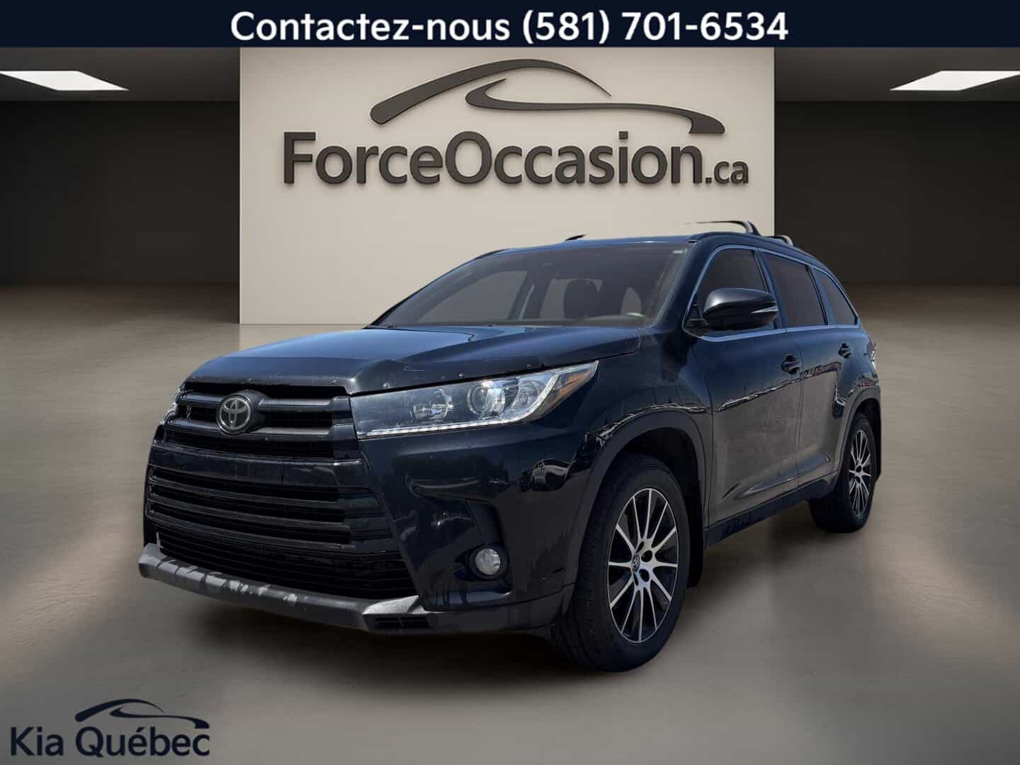 2018 Toyota Highlander Se *Awd *Cuir *Gps *Toit *Bizone *Caméra *Siege Chauffant - Image 1