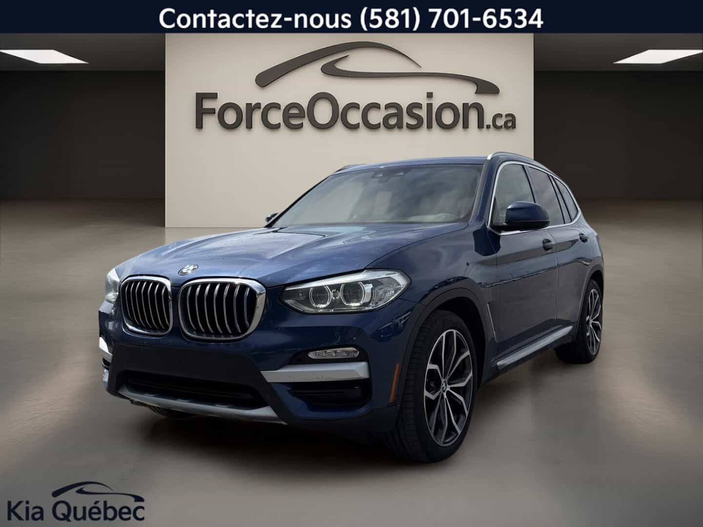Image 1 BMW X3 xDrive30i *TURBO *CUIR *GPS *TOIT PANO *BIZONE *VOLANT/SIEGE CHAUFFANT 2018